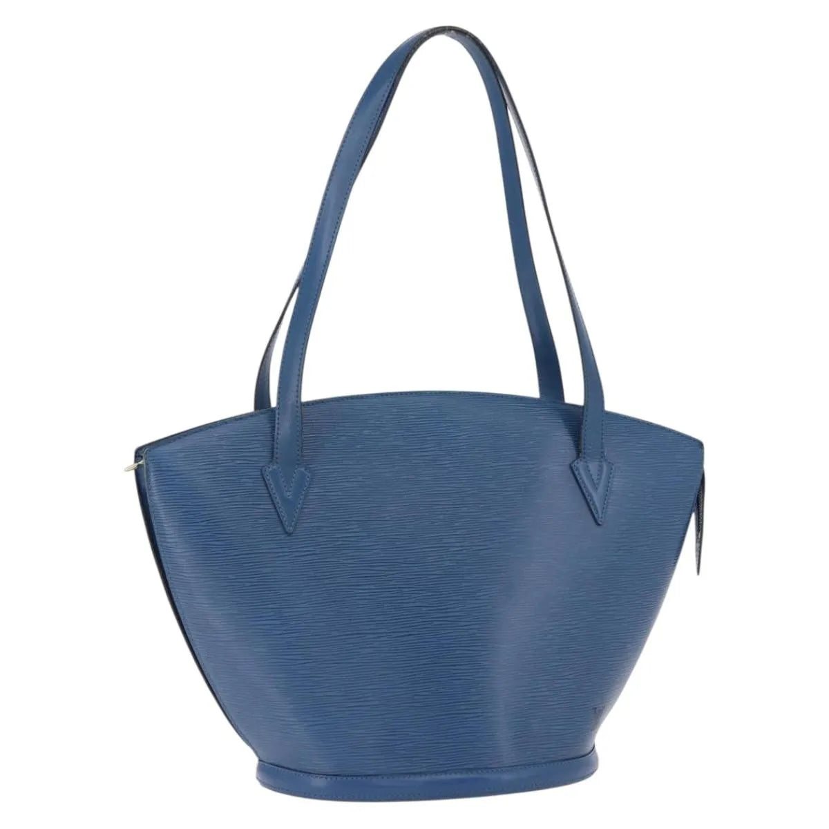 Louis Vuitton Saint Jacques Epi, Blue, Leather, Shoulder Bag
