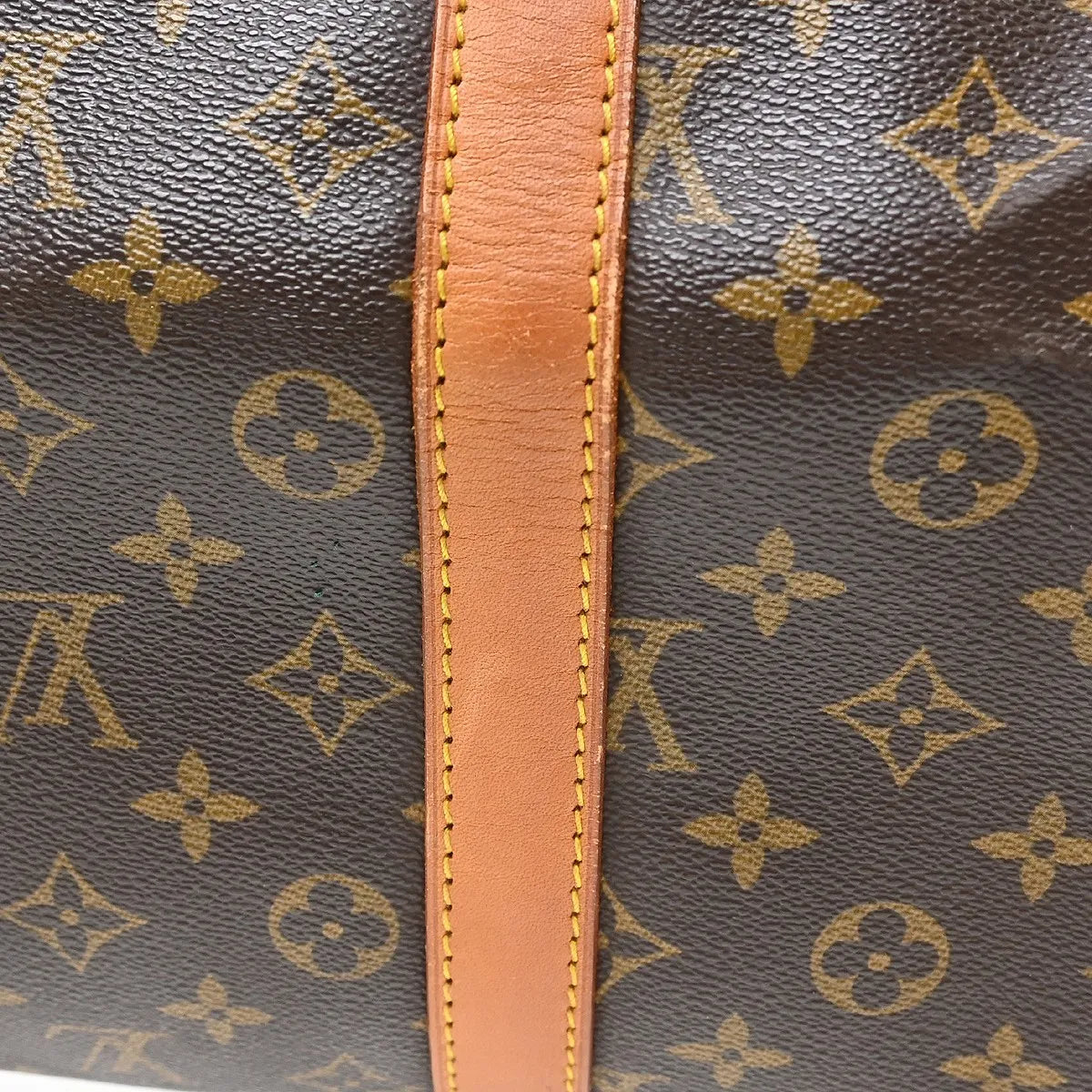 Louis Vuitton Keepall Monogram, Brown, Canvas, Travel Bag