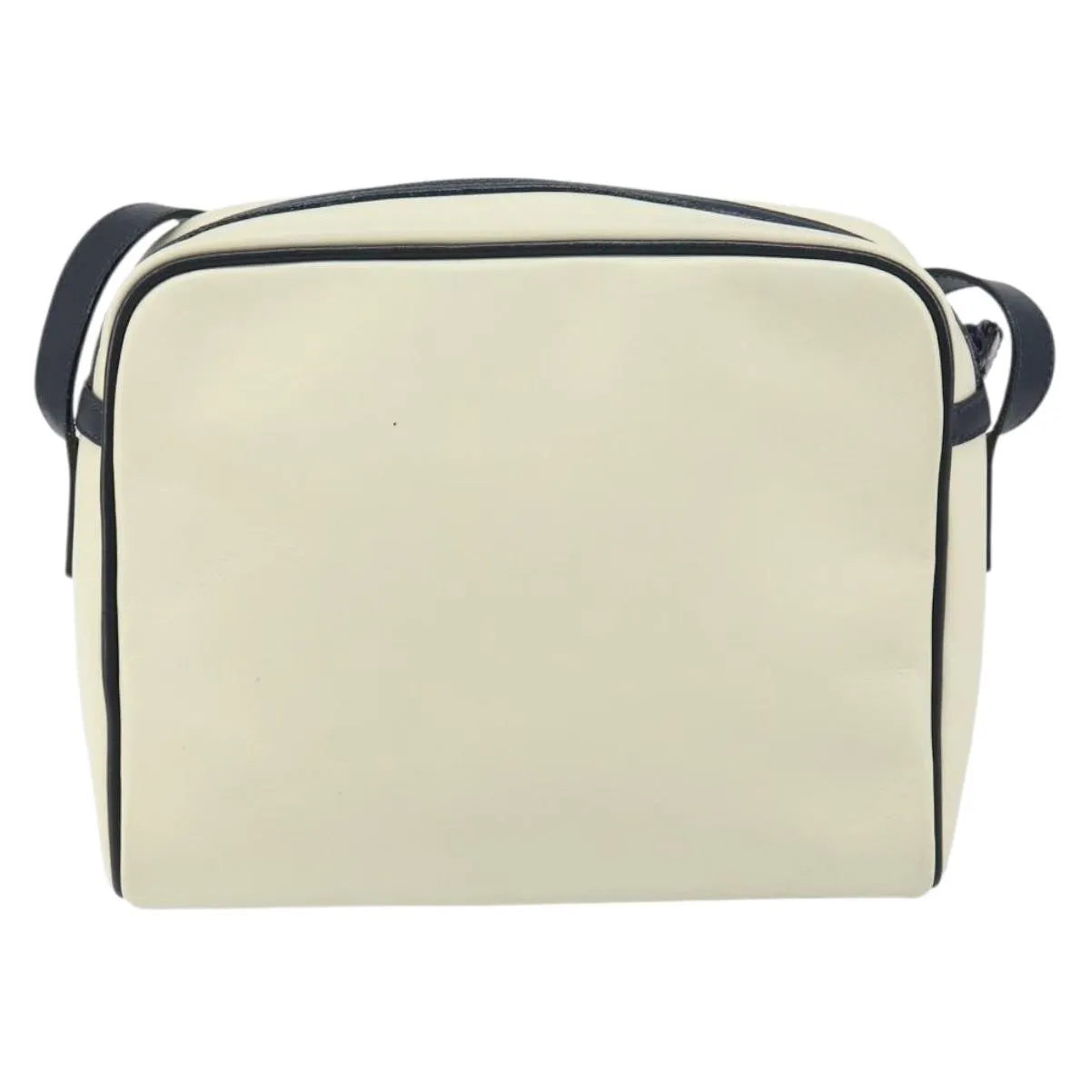 Burberry Vintage Leather, White, Leather, Shoulder Bag