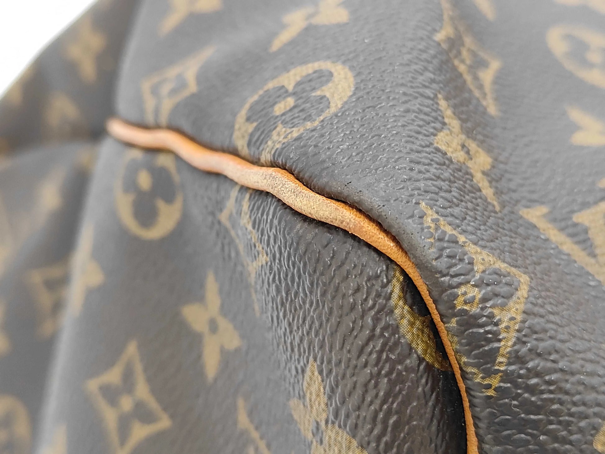 Louis Vuitton Keepall Monogram Canvas, Brown, Canvas, Travel Bag