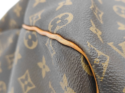Louis Vuitton Keepall Monogram Canvas, Brown, Canvas, Travel Bag