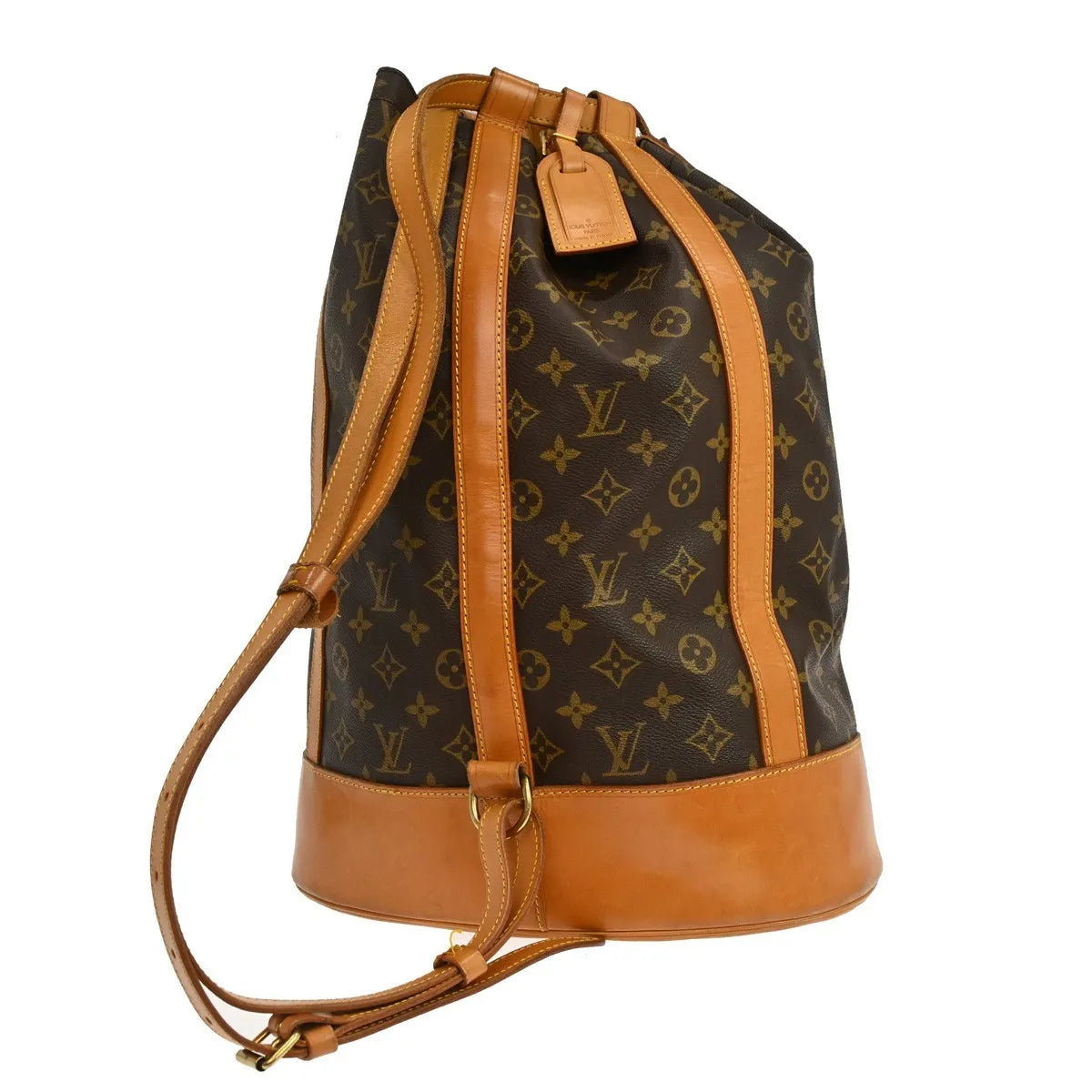 Louis Vuitton Randonnee Monogram Canvas, Brown, Canvas, Shoulder Bag