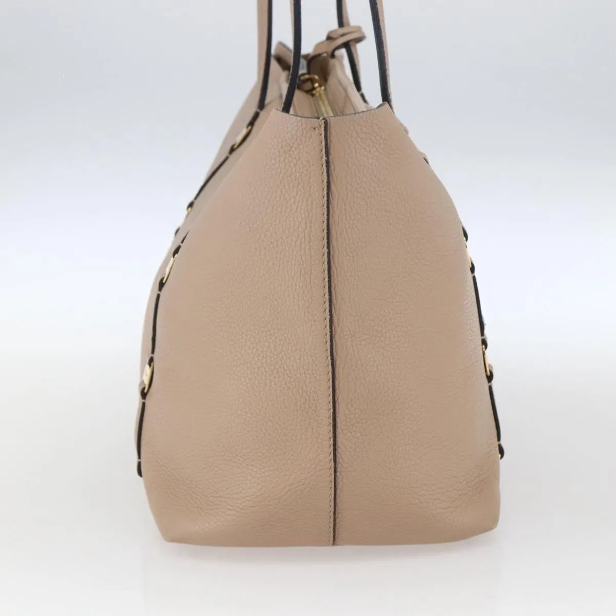 Salvatore Ferragamo Vala tote Leather, Beige, Leather, Tote Bag