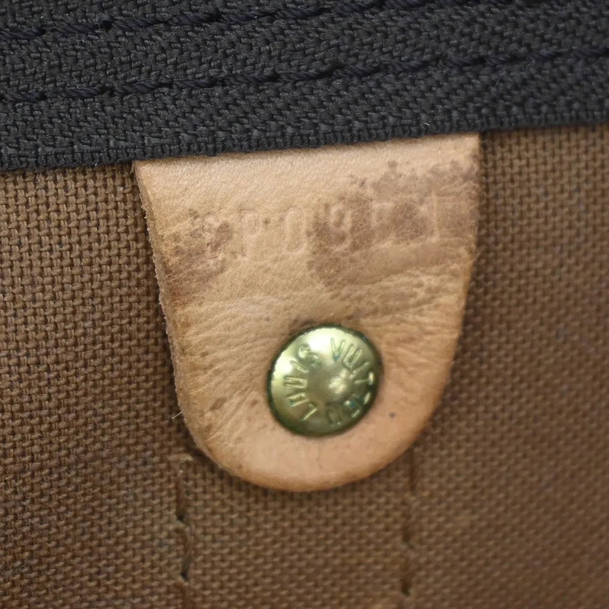 Louis Vuitton Keepall Monogram, Brown, Canvas, Travel Bag
