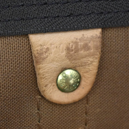 Louis Vuitton Keepall Monogram, Brown, Canvas, Travel Bag