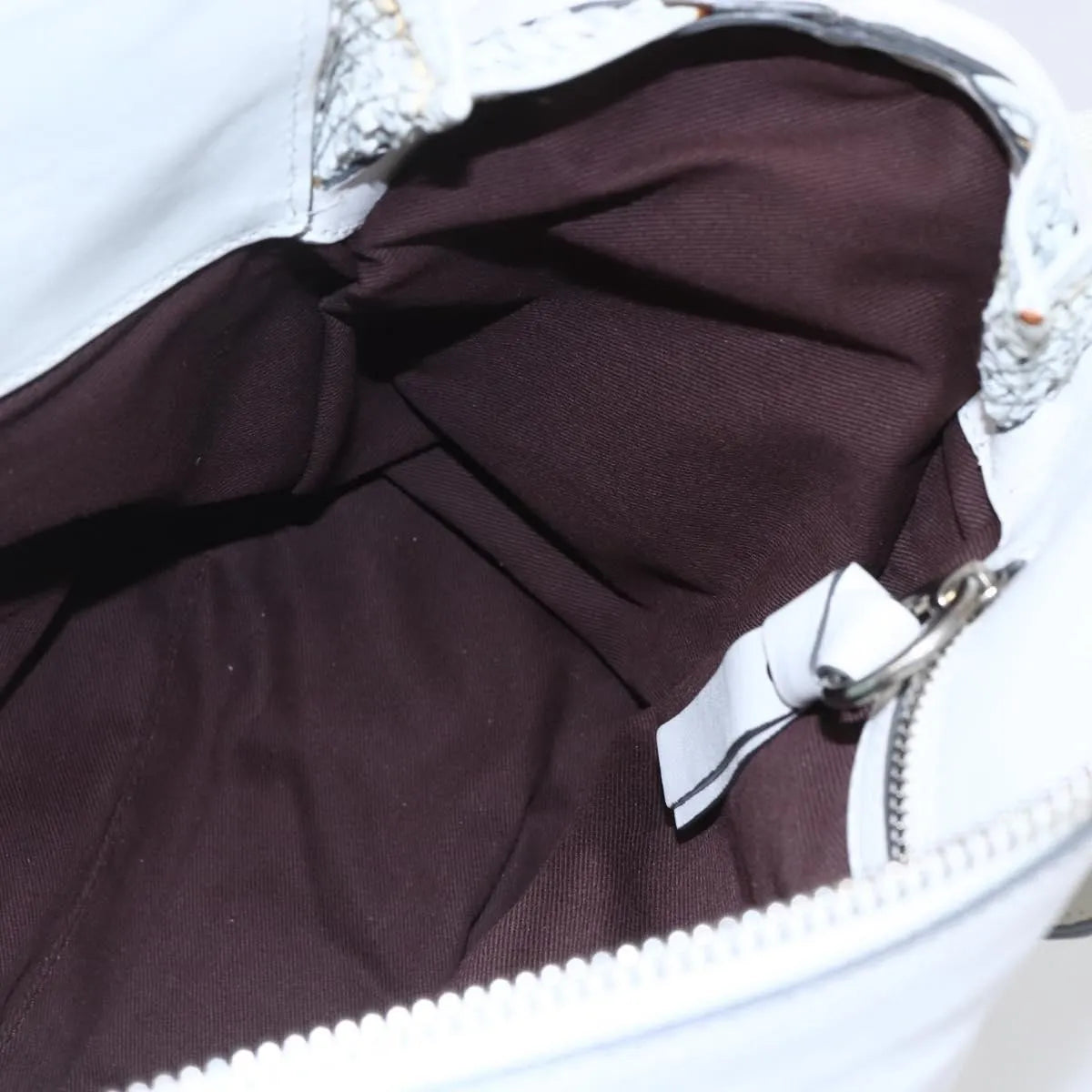 Chloe Vintage Leather, White, Leather, Shoulder Bag