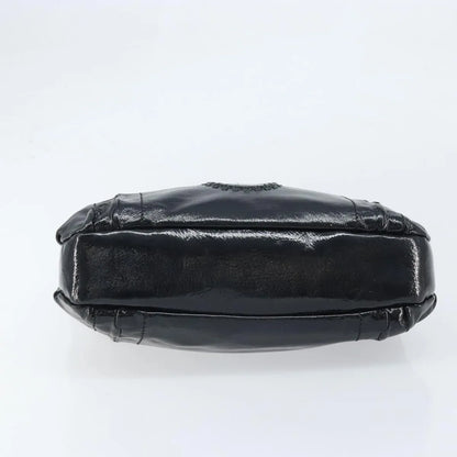 Salvatore Ferragamo Gancini Handle Tote Leather, Black, Leather, Handbag