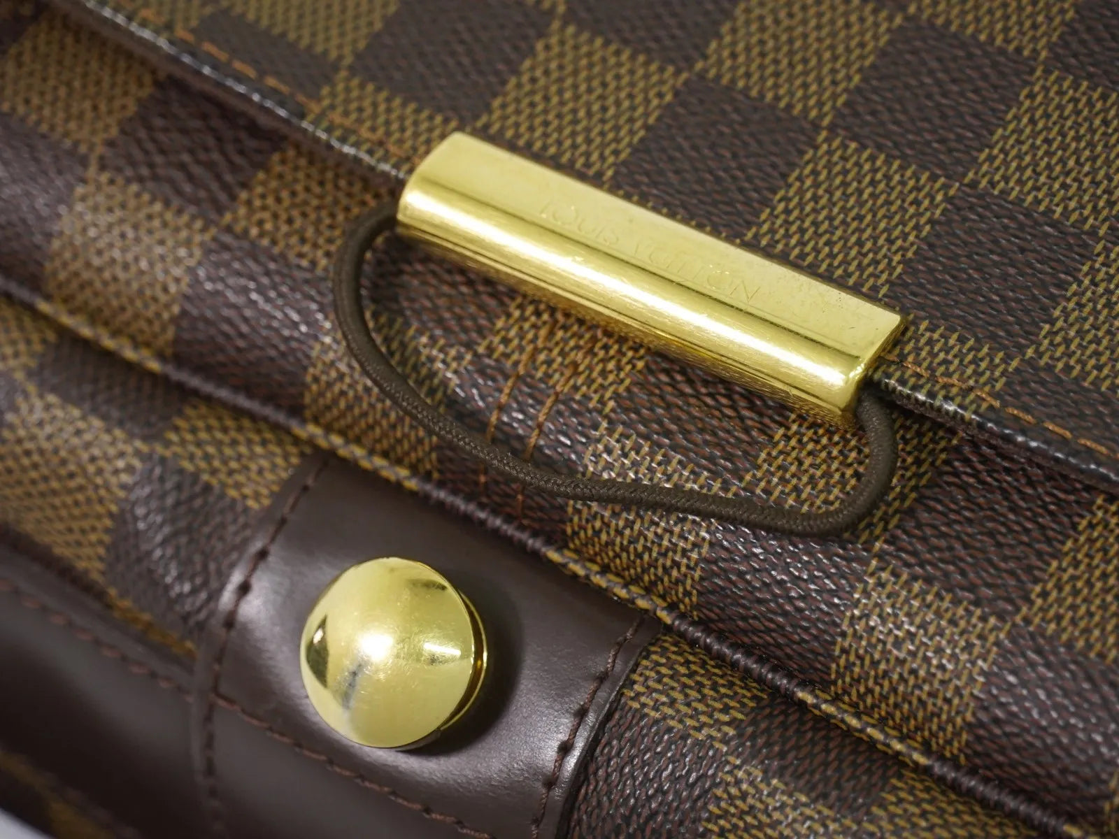Louis Vuitton Bastille Damier, Brown, Canvas, Shoulder Bag