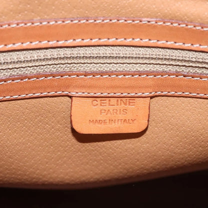 Celine Handbag Canvas, Brown, Canvas, Handbag