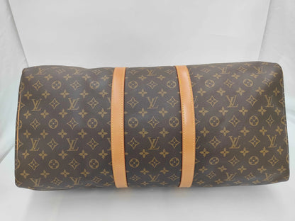 Louis Vuitton Keepall Monogram Canvas, Brown, Canvas, Travel Bag