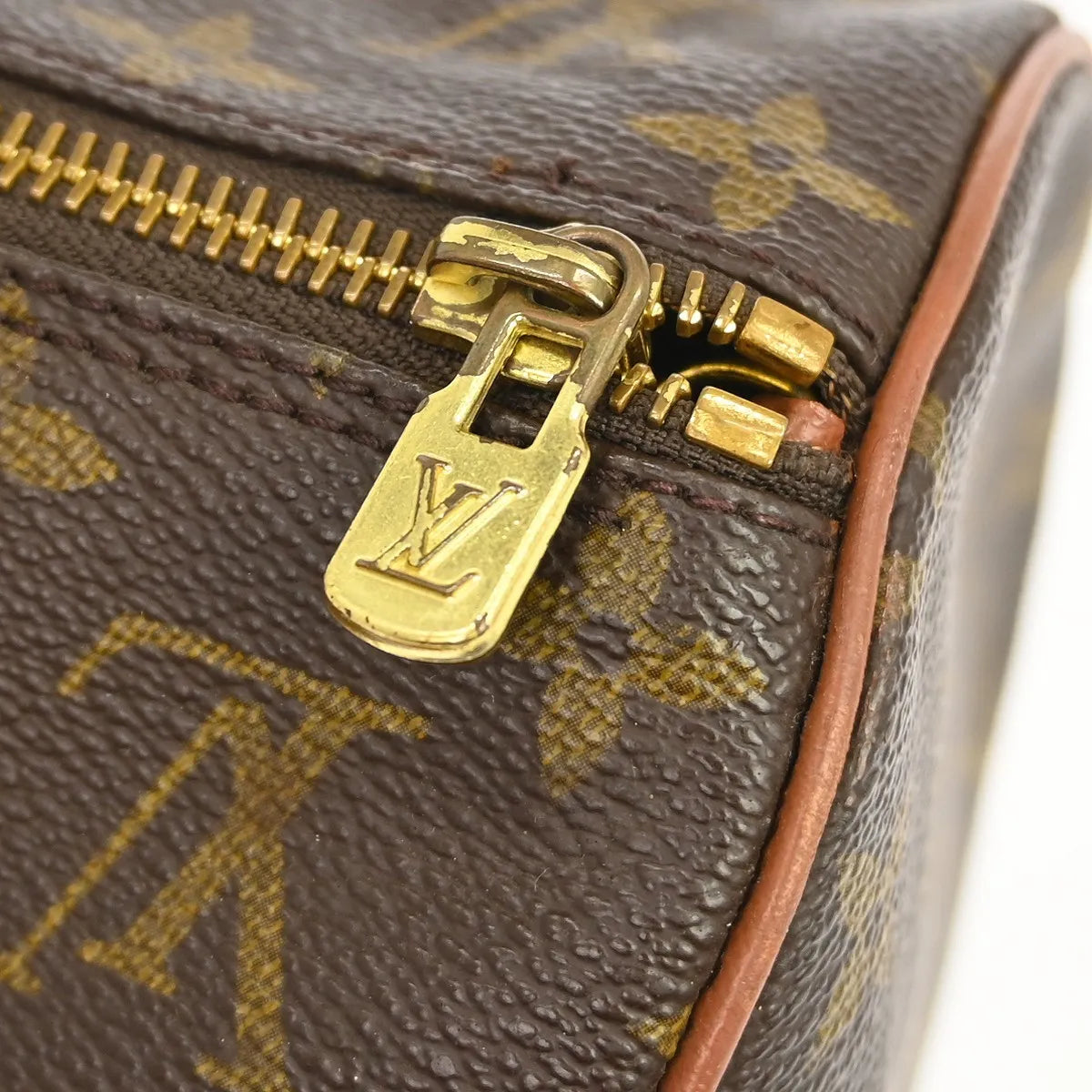 Louis Vuitton Papillon Monogram Canvas, Brown, Canvas, Handbag