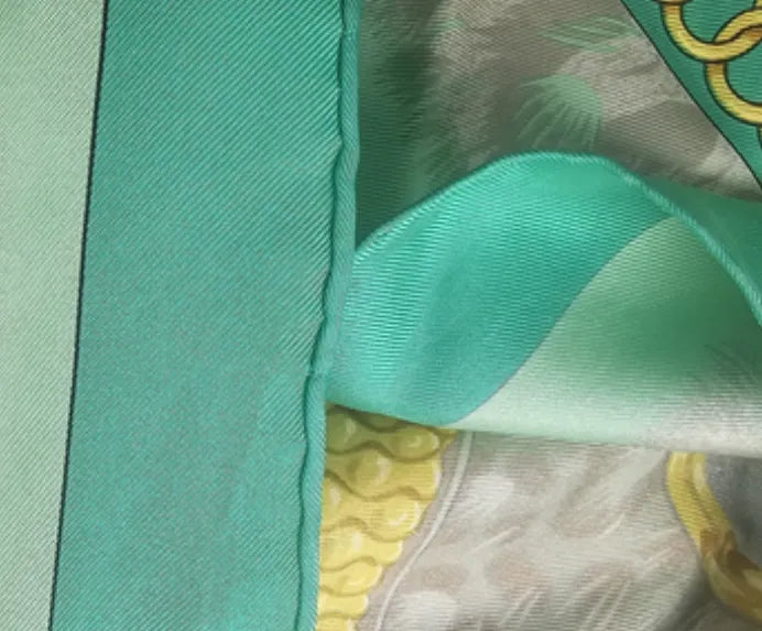 Hermes Carré 90 Silk multicolor, Multicolour, Silk, Scarf