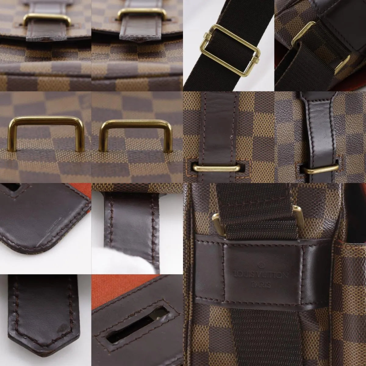 Louis Vuitton Broadway Damier, Brown, Canvas, Shoulder Bag