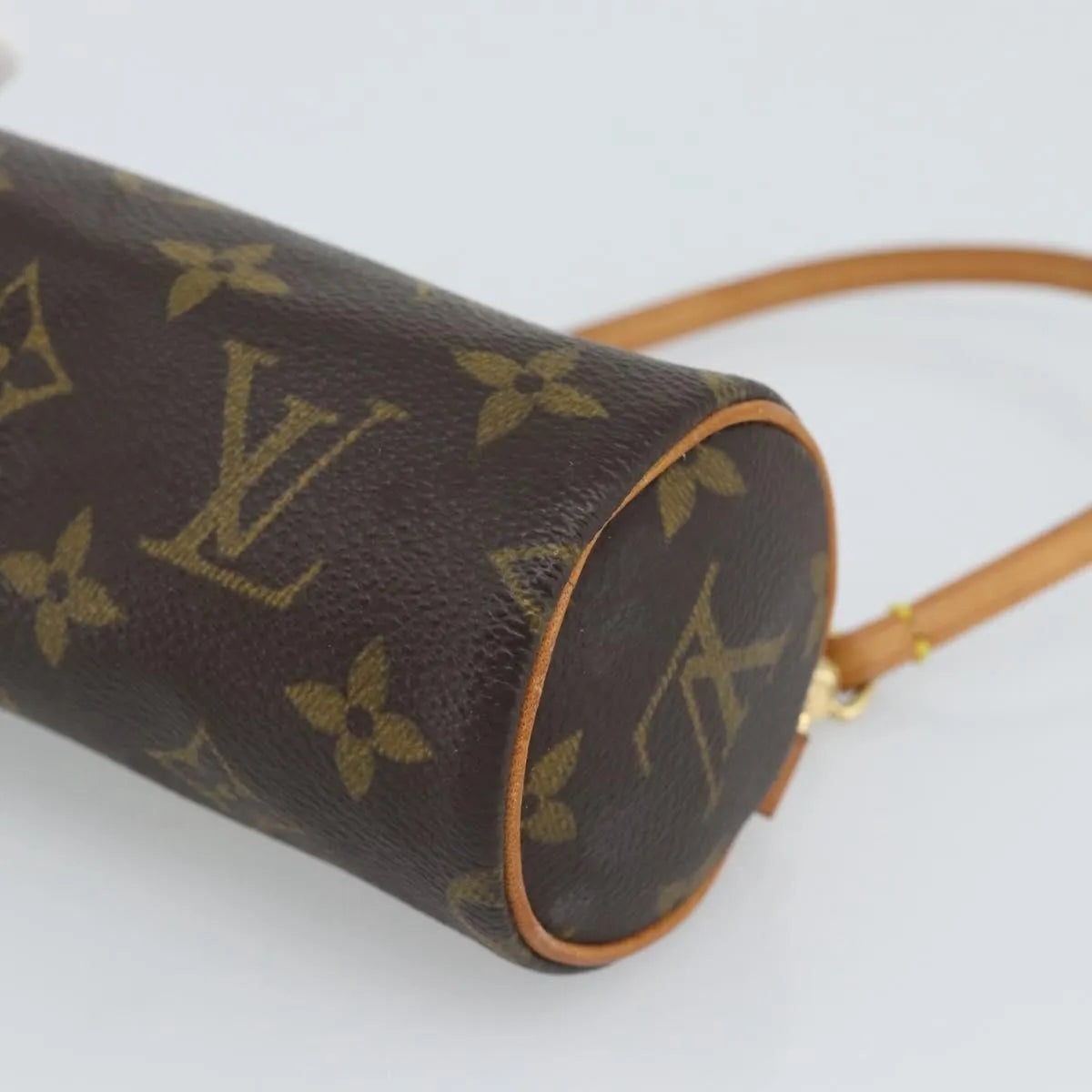 Louis Vuitton Papillon Pochette Monogram Canvas, Brown, Canvas, Clutch