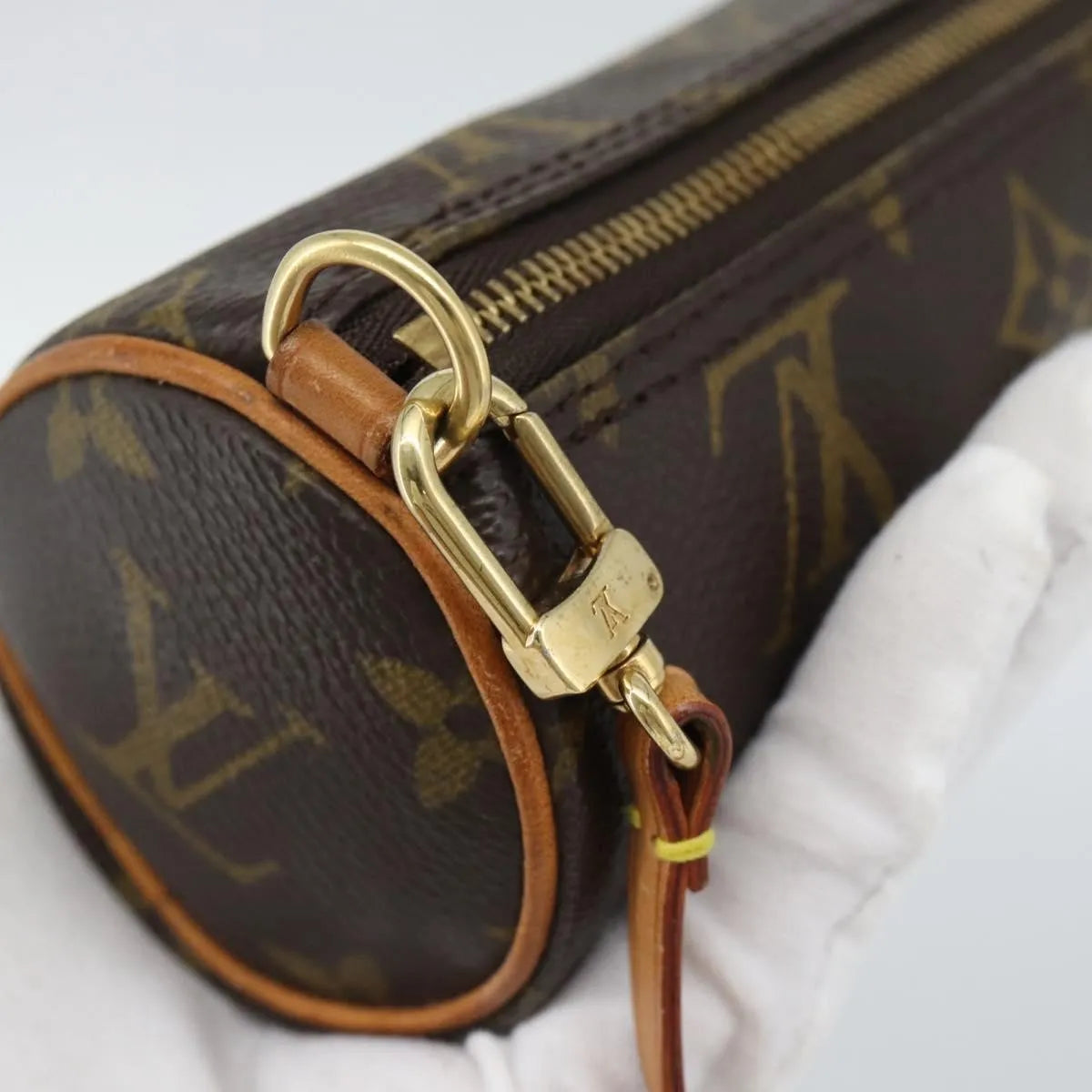 Louis Vuitton Papillon Pochette Monogram Canvas, Brown, Canvas, Clutch