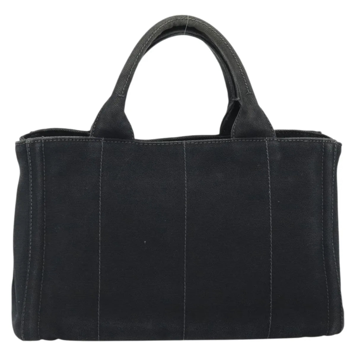 Prada Canapa Convertible Tote Rhinestone Embellished Canvas, Black, Canvas, Handbag