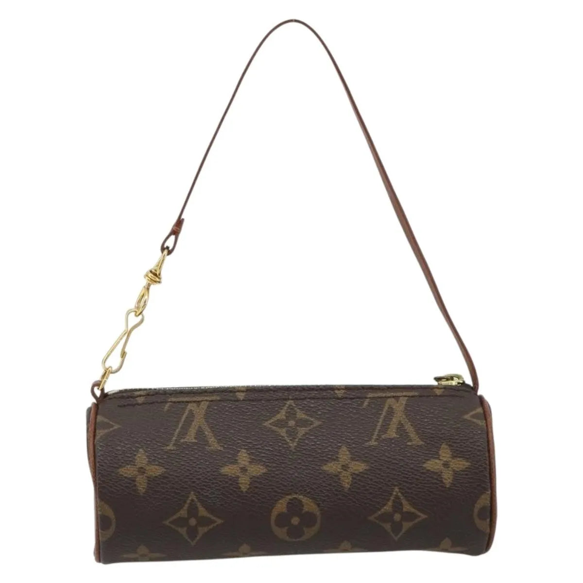 Louis Vuitton Papillon Pochette Monogram Canvas, Brown, Canvas, Clutch