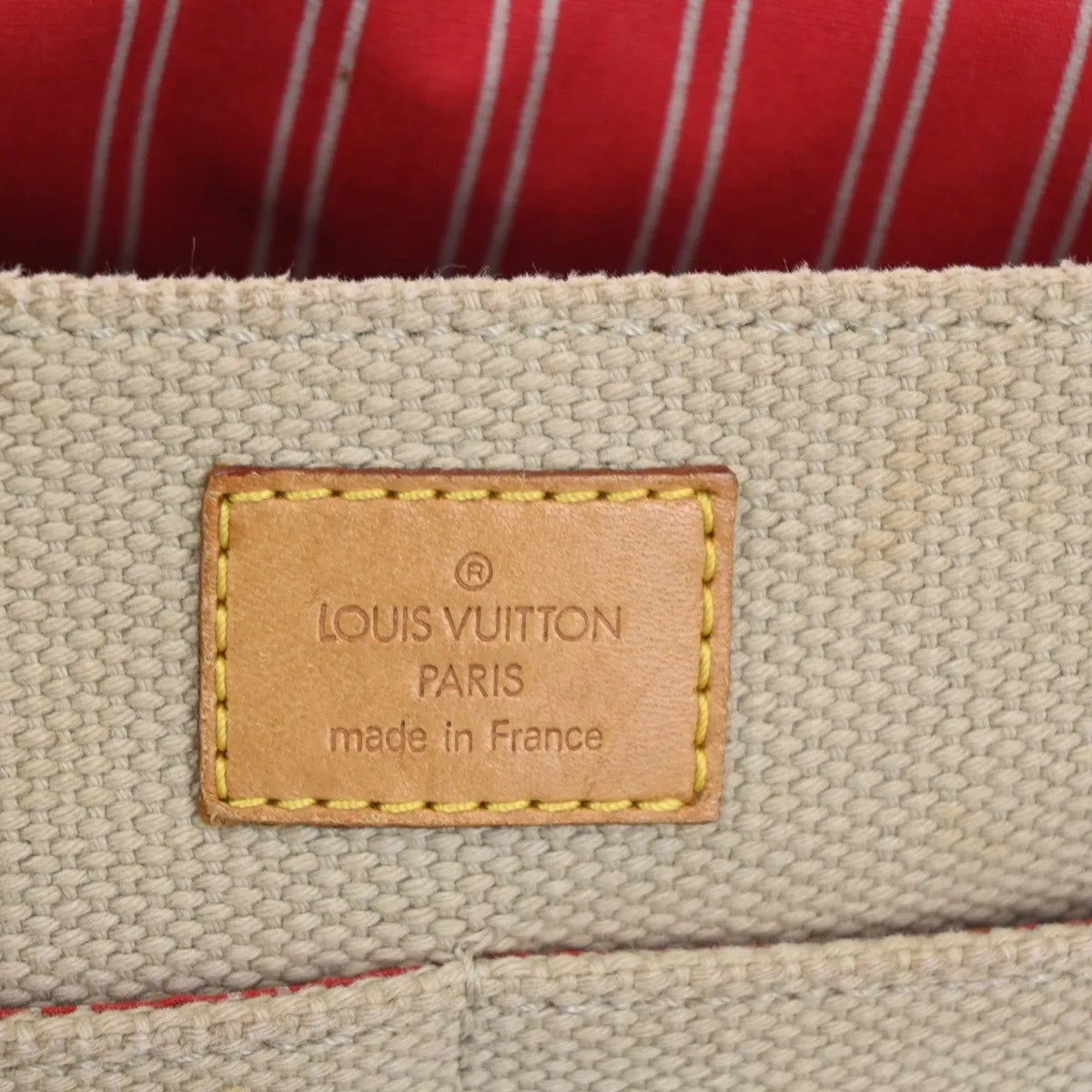 Louis Vuitton Antigua Besace Messenger Canvas, Beige, Canvas, Shoulder Bag