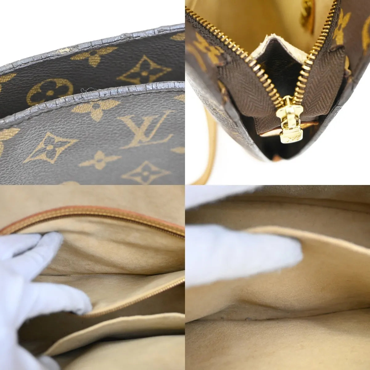 Louis Vuitton Babylone Monogram Canvas, Brown, Canvas, Shoulder Bag