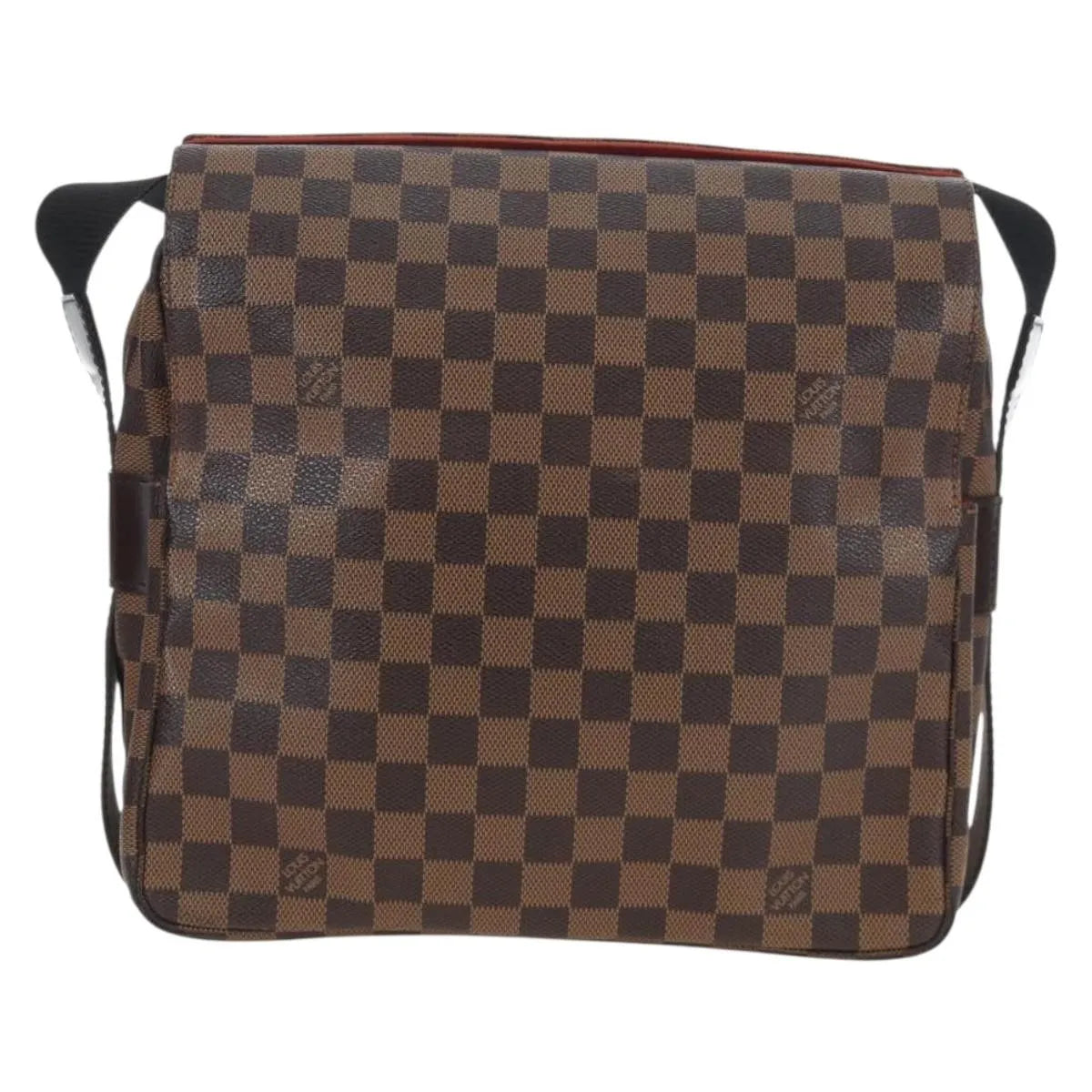 Louis Vuitton Naviglio Damier, Brown, Canvas, Shoulder Bag