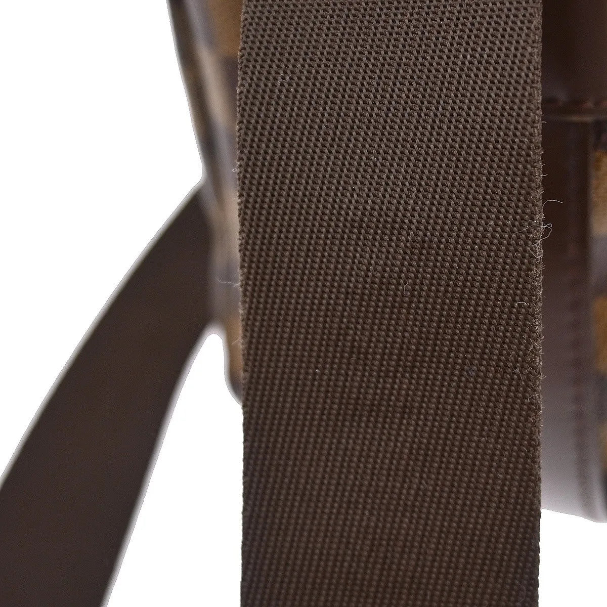 Louis Vuitton Naviglio Damier, Brown, Canvas, Shoulder Bag