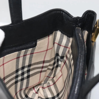 Burberry Vintage Leather, Black, Leather, Handbag