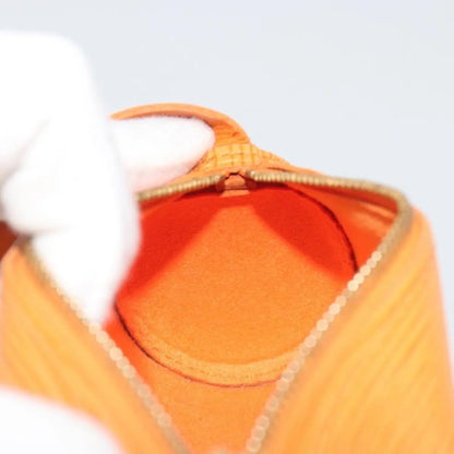 Louis Vuitton Soufflot Pochette Epi Leather, Orange, Leather, Clutch