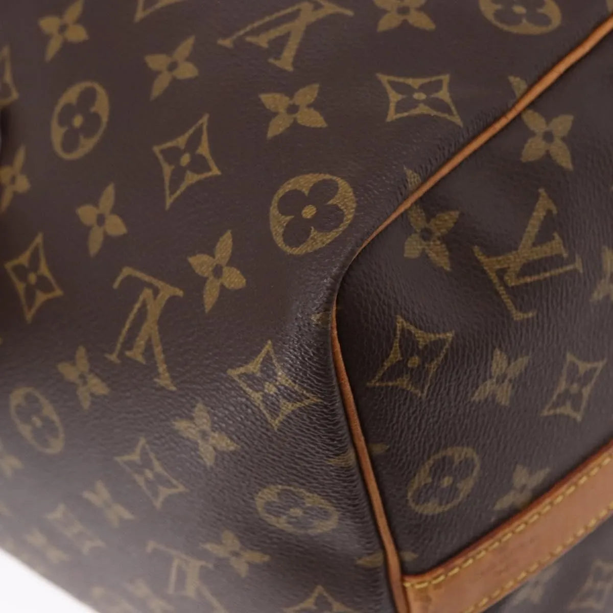 Louis Vuitton Keepall Bandoulière Monogram, Brown, Canvas, Travel Bag