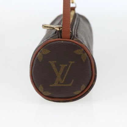 Louis Vuitton Papillon Pochette Monogram Canvas, Brown, Canvas, Clutch