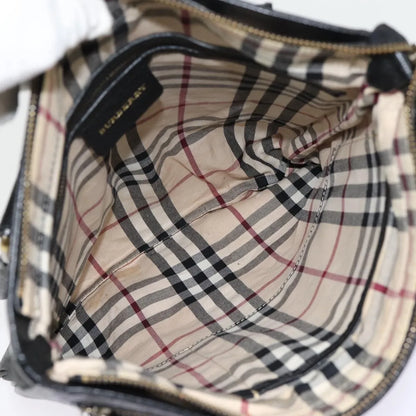 Burberry Vintage Leather, Black, Leather, Shoulder Bag