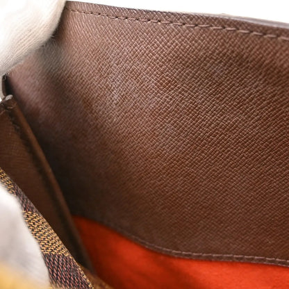 Louis Vuitton Triana Damier, Brown, Canvas, Handbag