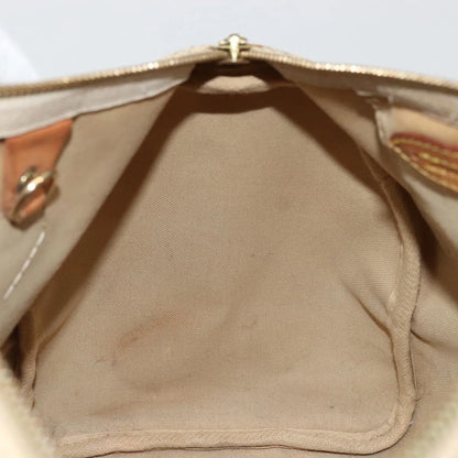 Louis Vuitton Speedy Damier, White, Canvas, Handbag
