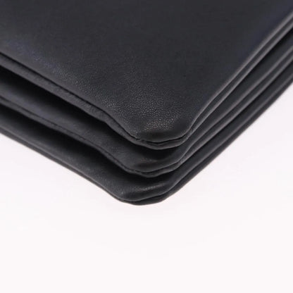 Celine Trio Leather, Black, Leather, Shoulder Bag