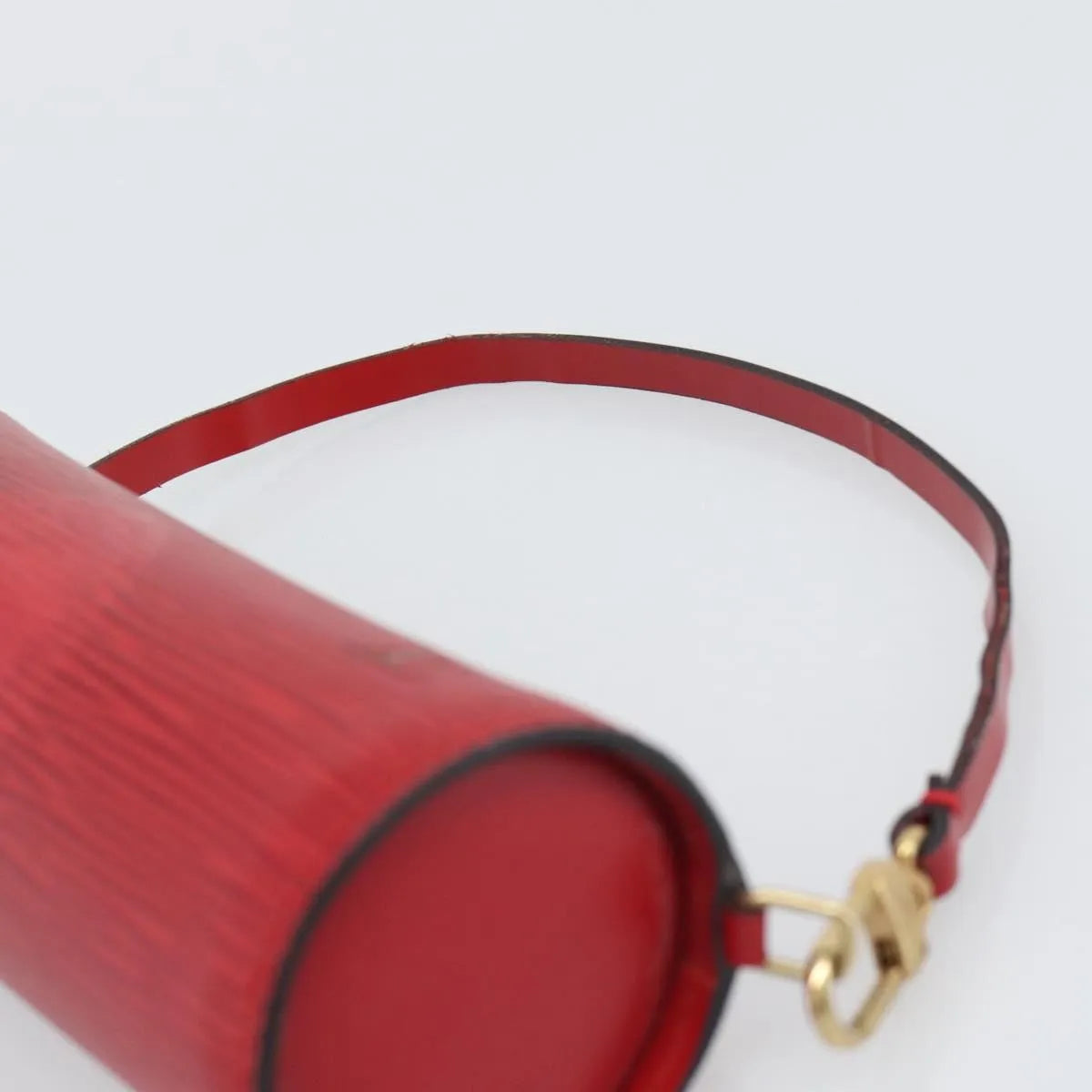 Louis Vuitton Soufflot Pochette Epi Leather, Red, Leather, Clutch