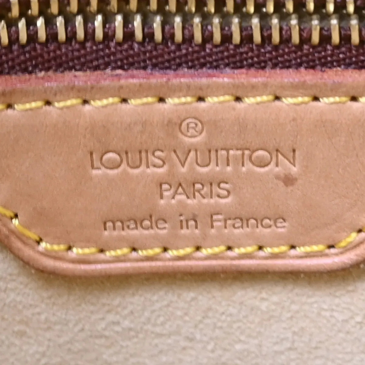 Louis Vuitton Looping Monogram Canvas, Brown, Canvas, Handbag