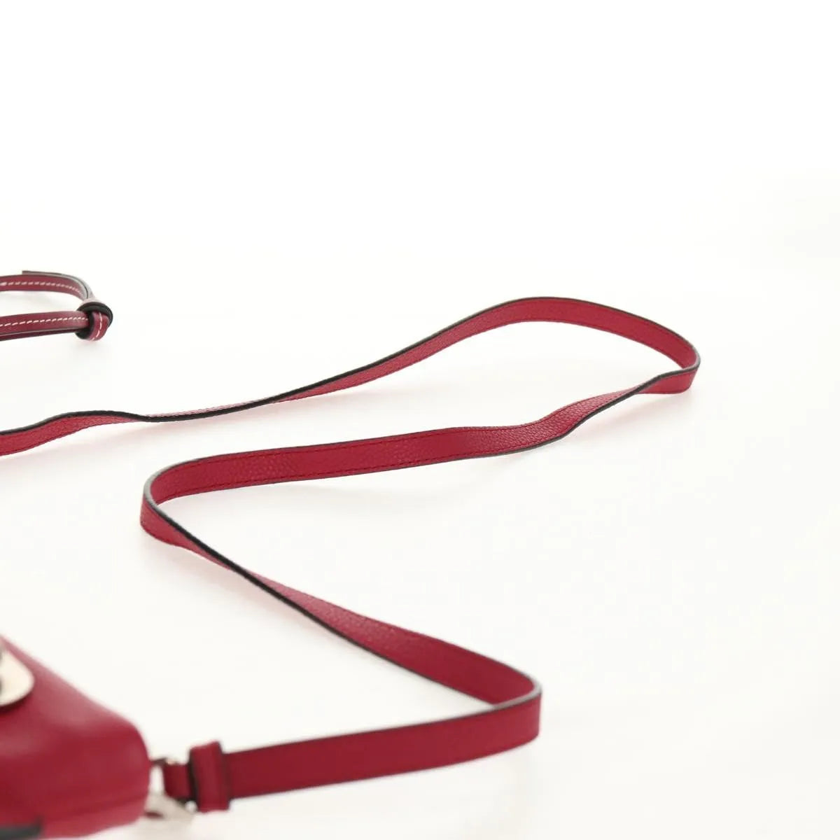 Loewe Missy Leather, Red, Leather, Shoulder Bag