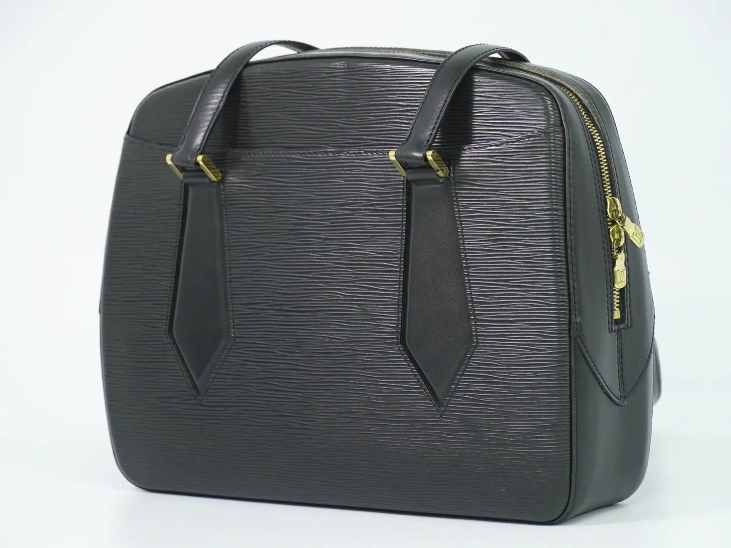 Louis Vuitton Voltaire Epi leather, Black, Leather, Shoulder Bag