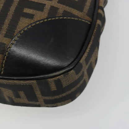 Fendi Chef Hobo Zucca Canvas, Brown, Canvas, Shoulder Bag