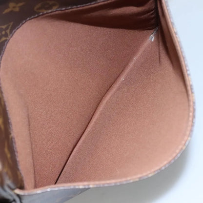 Louis Vuitton Trotteur Beaubourg Monogram Canvas, Brown, Canvas, Shoulder Bag