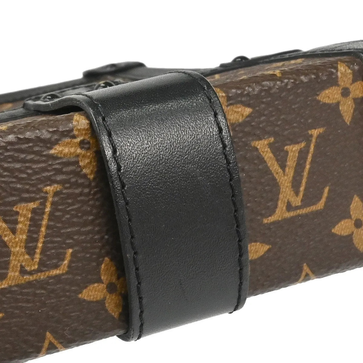 Louis Vuitton Vertical Trunk Pochette Monogram Canvas, Brown, Canvas, Clutch