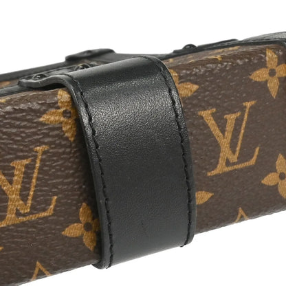 Louis Vuitton Vertical Trunk Pochette Monogram Canvas, Brown, Canvas, Clutch