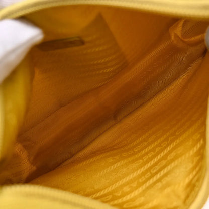 Prada Re-Edition 2000 Hobo Tessuto, Yellow, Nylon, Handbag