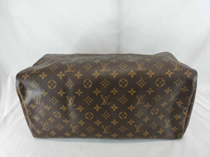 Louis Vuitton Speedy Monogram Canvas, Brown, Canvas, Handbag