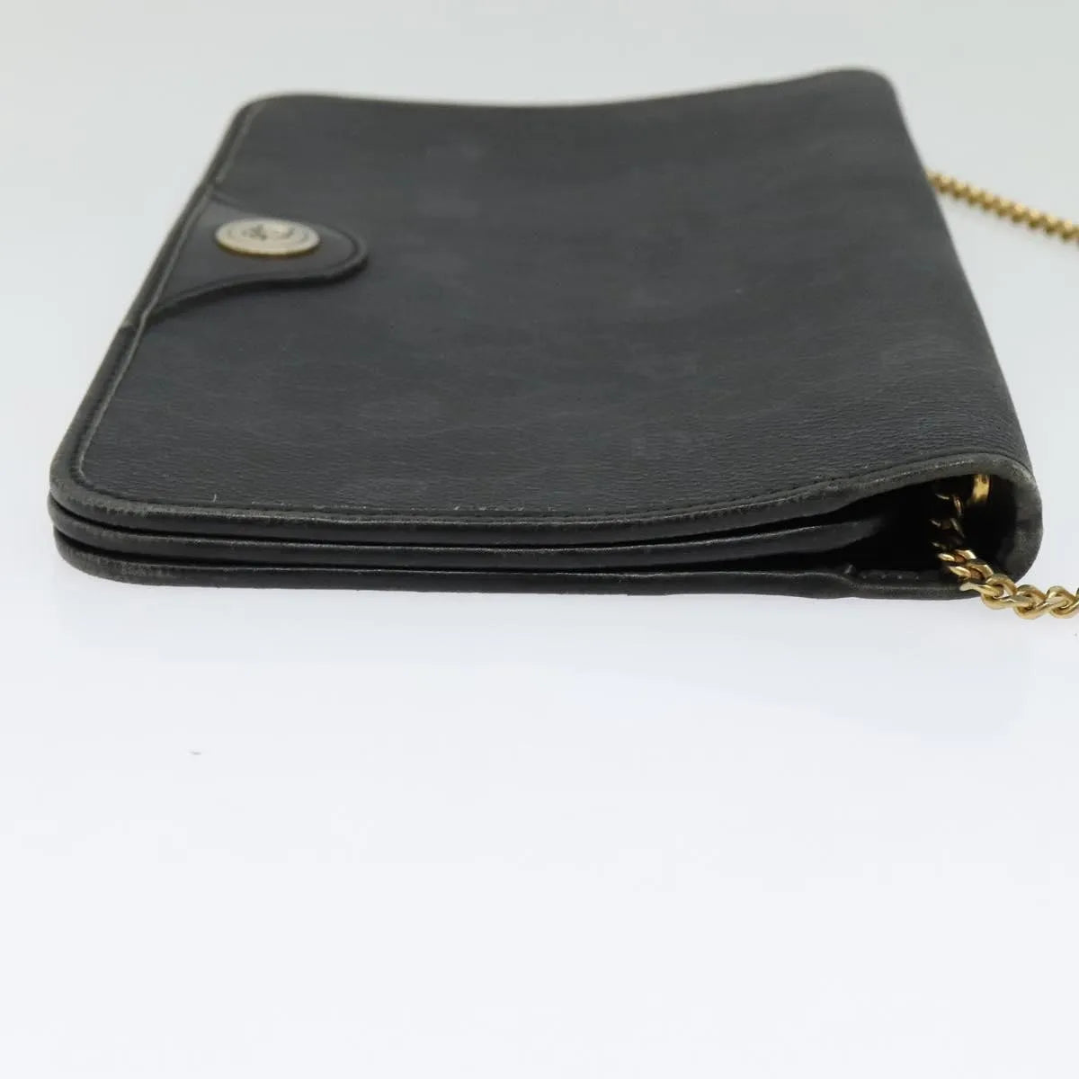 Christian Dior Vintage Honeycomb Canvas, Black, Canvas, Shoulder Bag