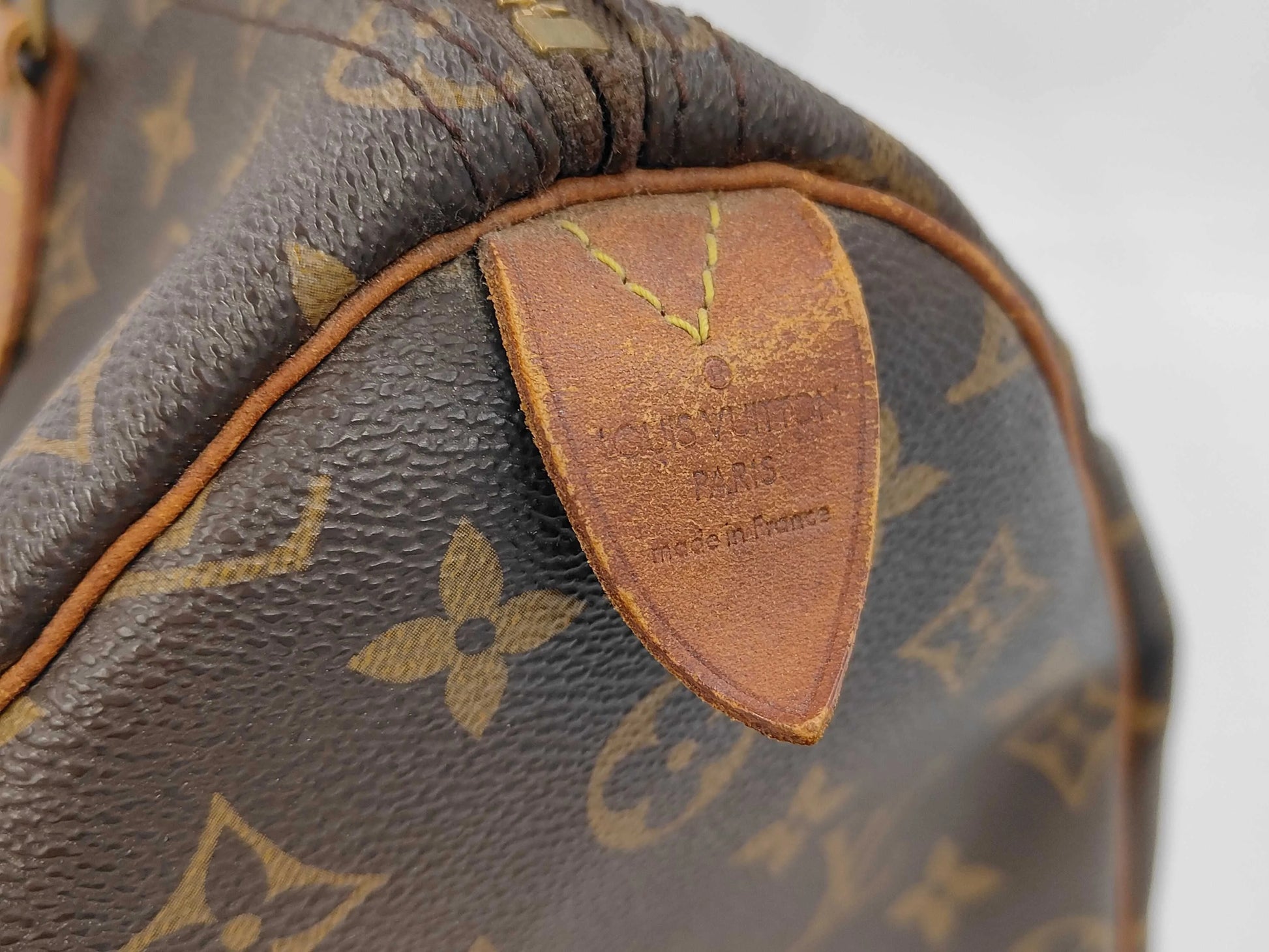 Louis Vuitton Speedy Monogram Canvas, Brown, Canvas, Handbag