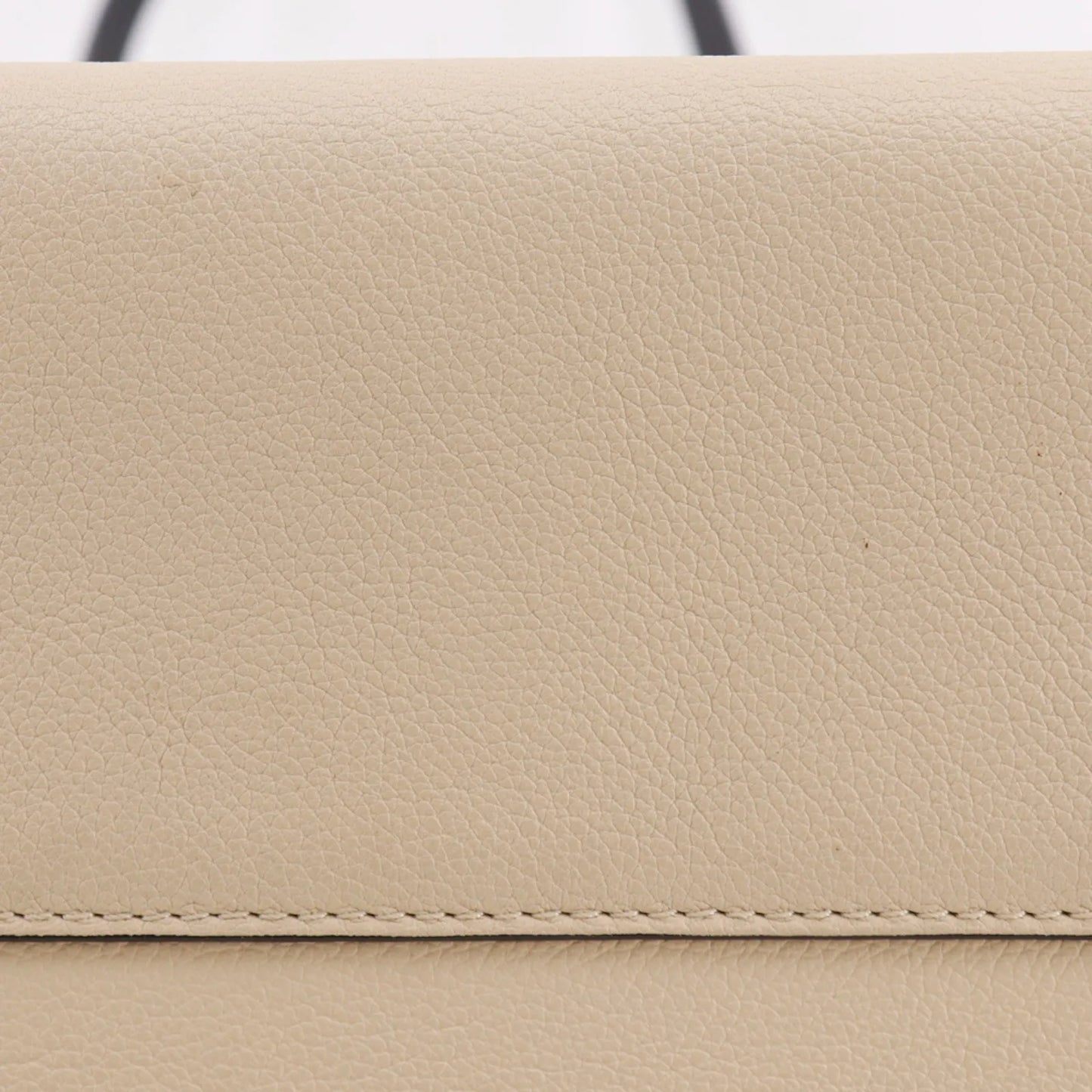 Louis Vuitton Lockme Cabas Leather, Beige, Leather, Tote Bag