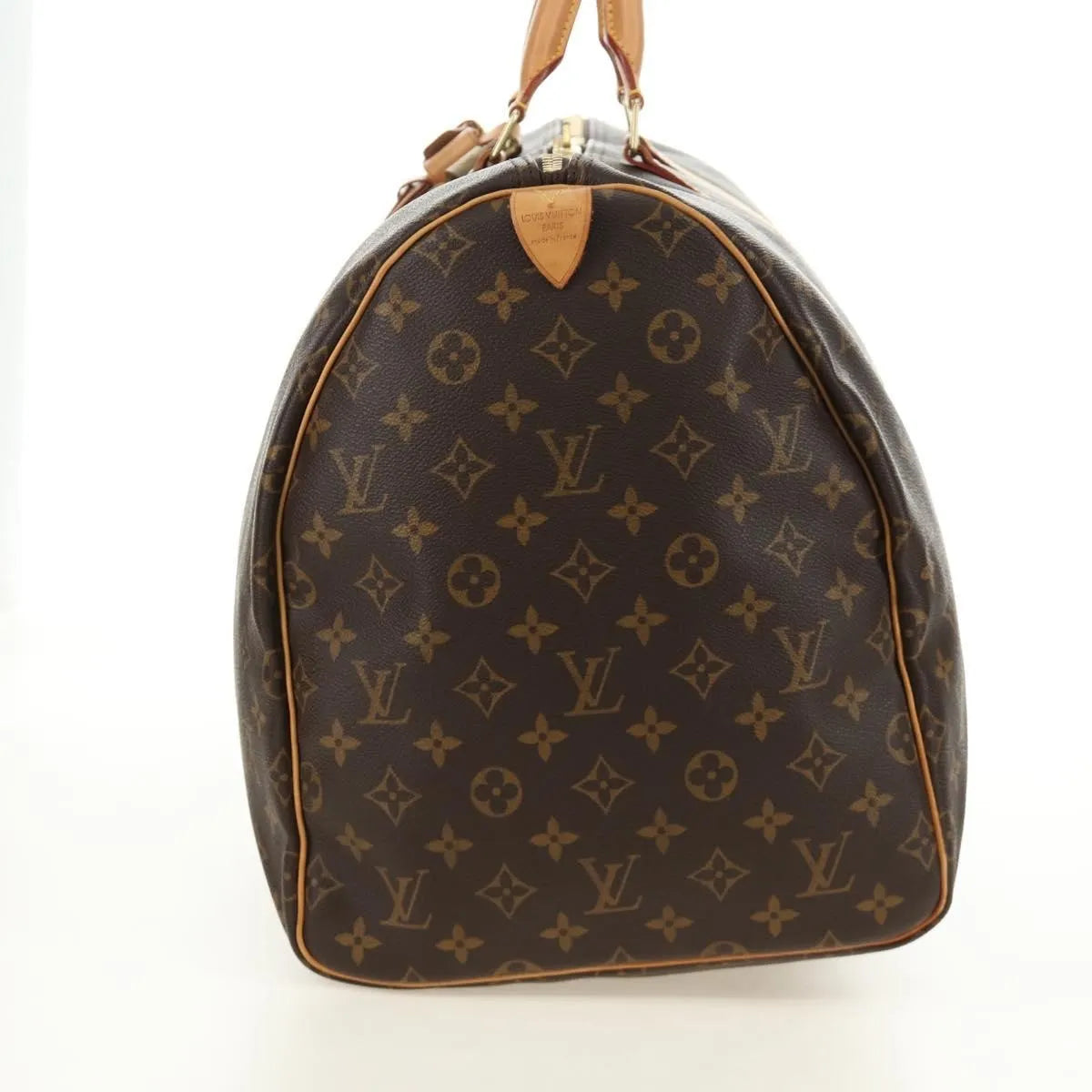 Louis Vuitton Keepall Monogram Canvas, Brown, Canvas, Travel Bag