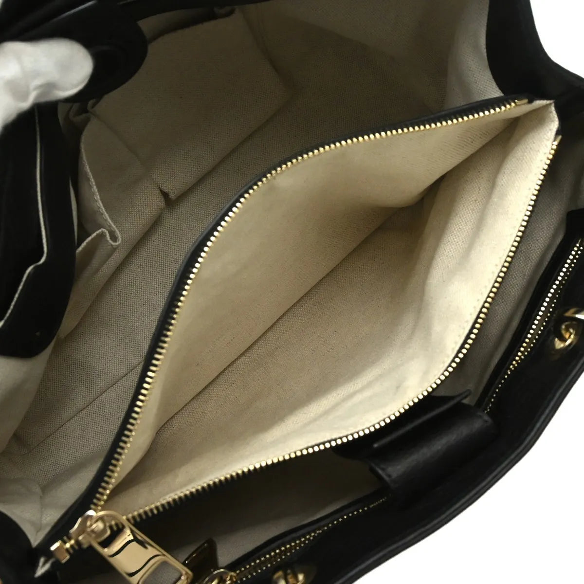 Gucci Bamboo Suede, Brown, Fur, Tote Bag