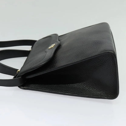 Christian Dior Vintage Leather, Black, Leather, Handbag