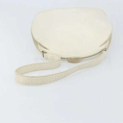 Gucci Vintage Leather, White, Leather, Handbag